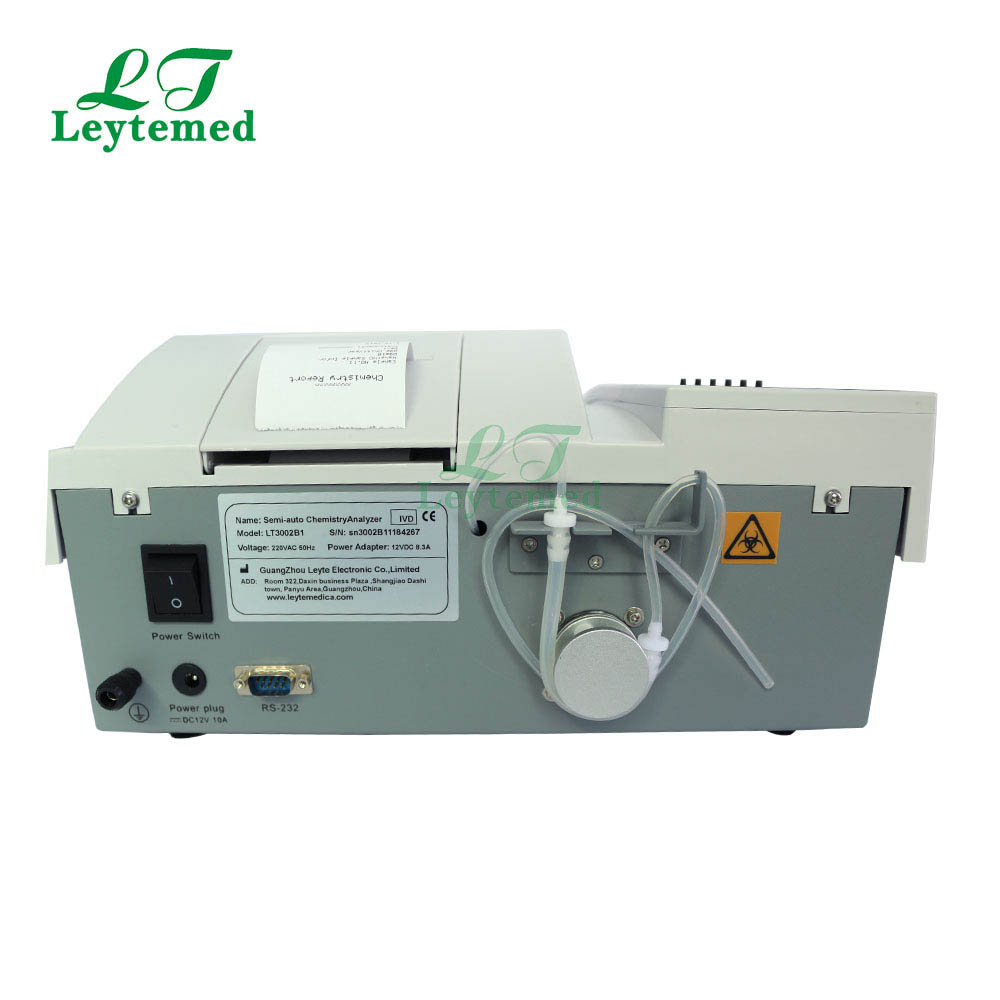 LTCC03 Touch screen clinical Semi-automatic chemistry analyzer