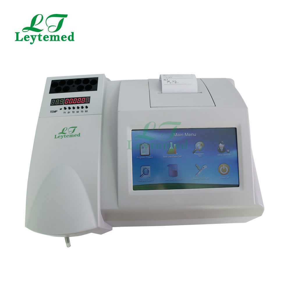 LTCC03 Touch screen clinical Semi-automatic chemistry analyzer