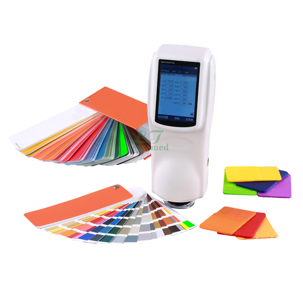 LTLN09 Color Matching Textile Fabric Pigment Color Analysis Spectrophotometer