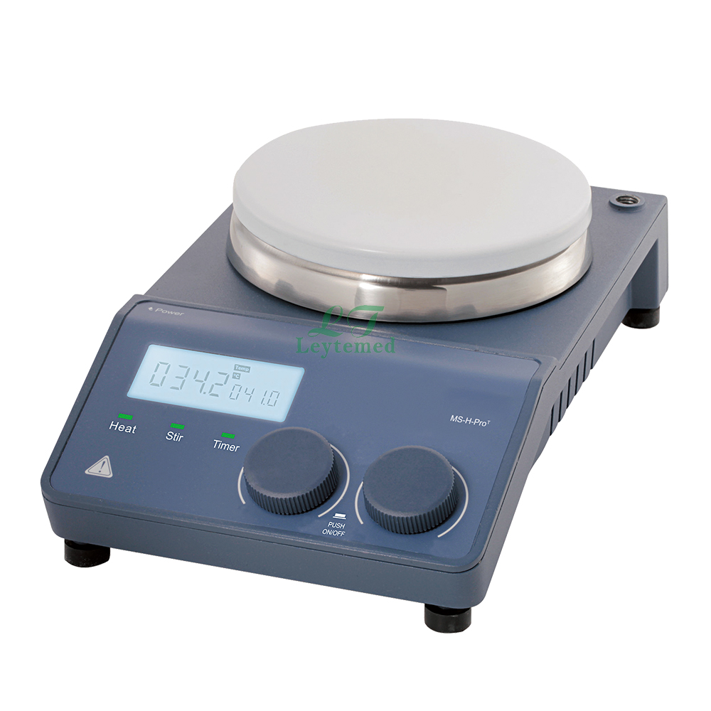 MS-H-PROT LED digital magnetic stirrer with heating plate