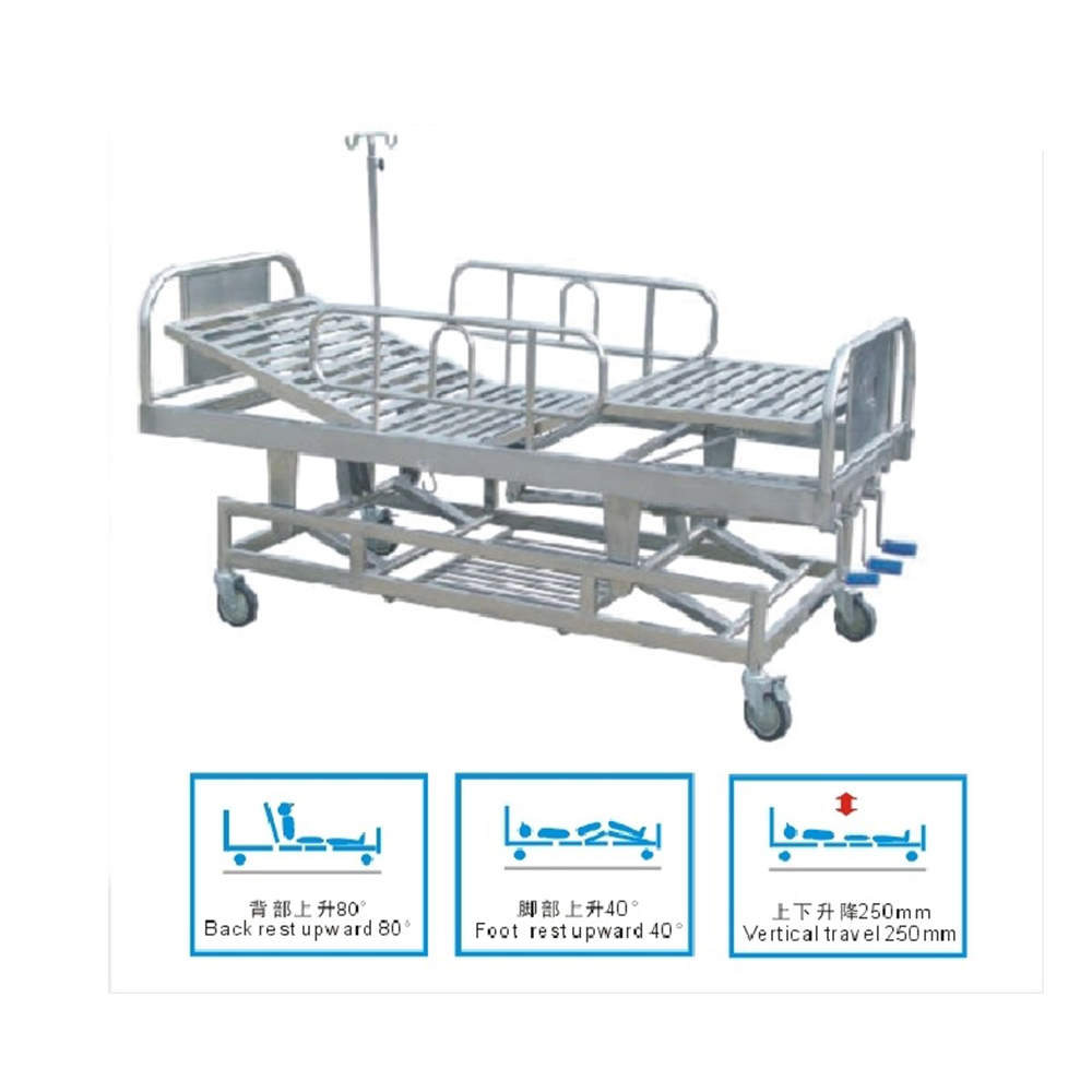 LTFB19 ICU Hospital Bed with three revolving