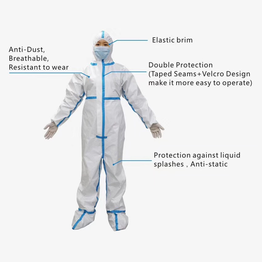 COVID-19 Disposable Protective coveralls