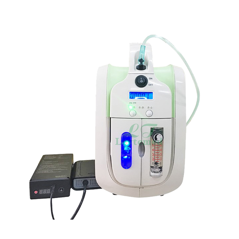 LTSK23 portable car use oxygen concentrator with battery