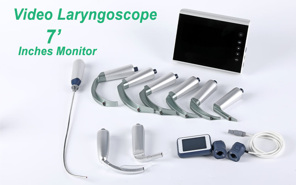 New large screen video laryngoscope